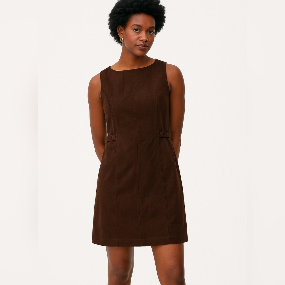George Chocolate Brown‎ Mini Dress Size 16